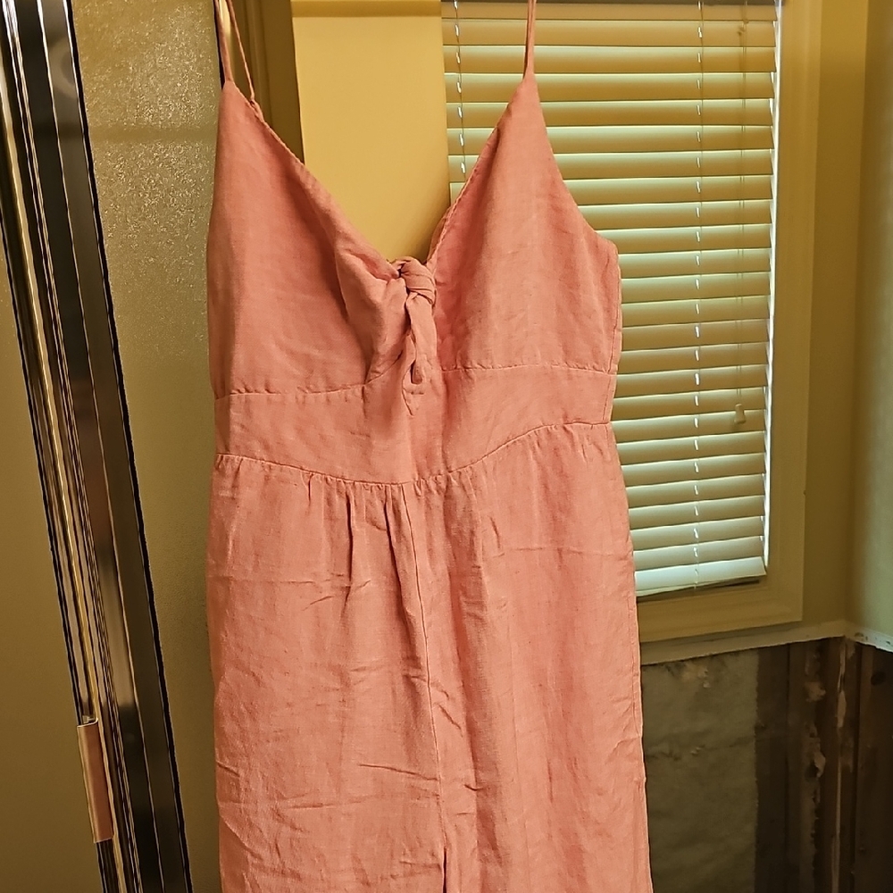 LOFT Textured Pink Top
